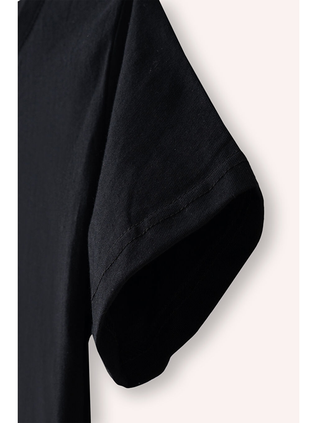 Siyah Erkek Çocuk T-Shirt-1