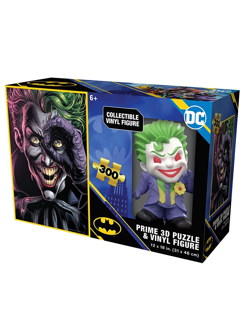 Prime 3D Batman Joker Figür ve 300 Parça Puzzle 35808