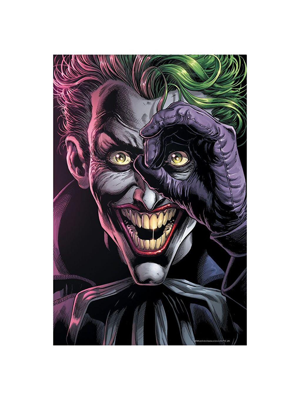 Prime 3D Batman Joker Figür ve 300 Parça Puzzle 35808 - 1