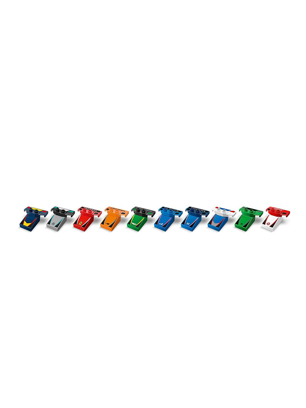 Lego DUPLO Kasabası F1 Takımı Yarış Arabaları ve Sürücüler 10445 - 5