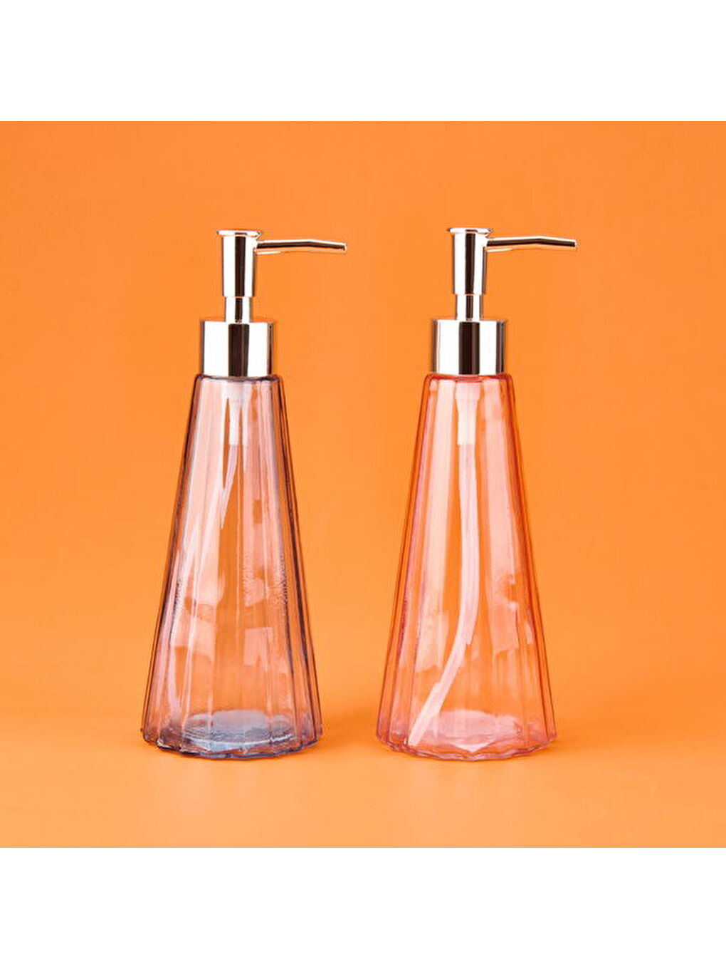 Karışık MNB03668 Cam Sıvı Sabunluk - Asorti - 21 cm-1