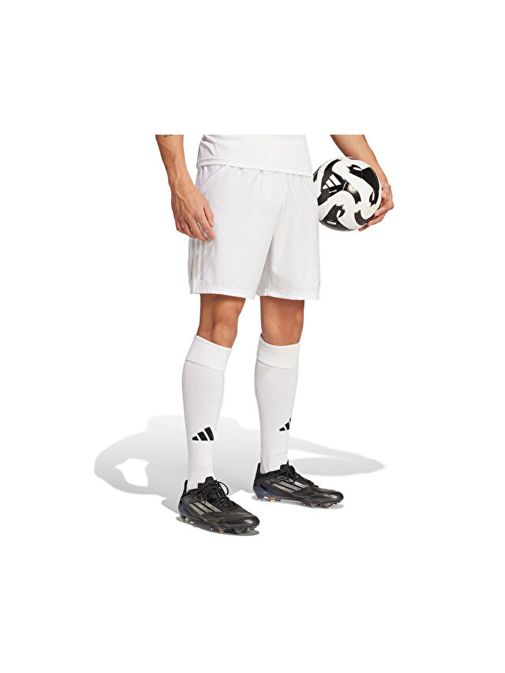 Tiro25 C M Shom Erkek Futbol Antrenman Şortu Jg1064 Beyaz-3