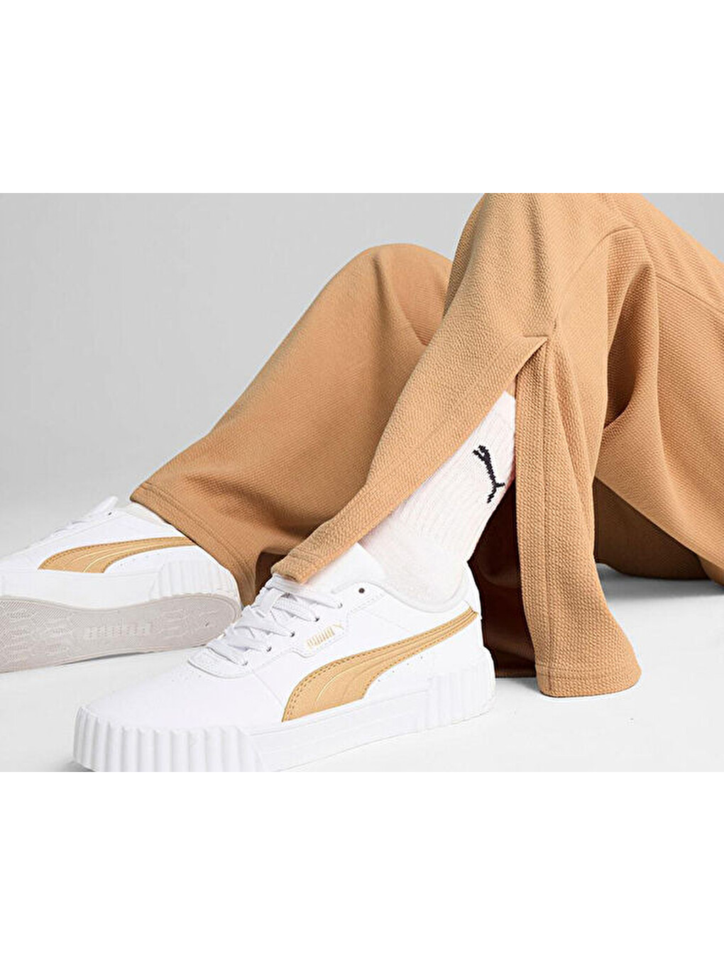 Karışık Her High-waist Straight Pant Kadın Günlük Eşofman Altı 68506163 Renkli-2