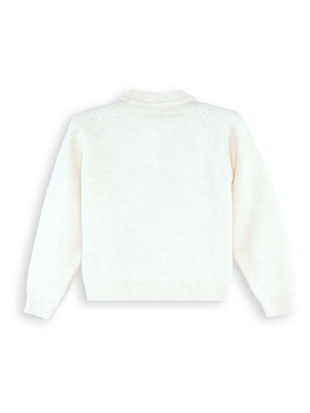 Bej Oyuncaklı Kız Çocuk Triko Hırka-3