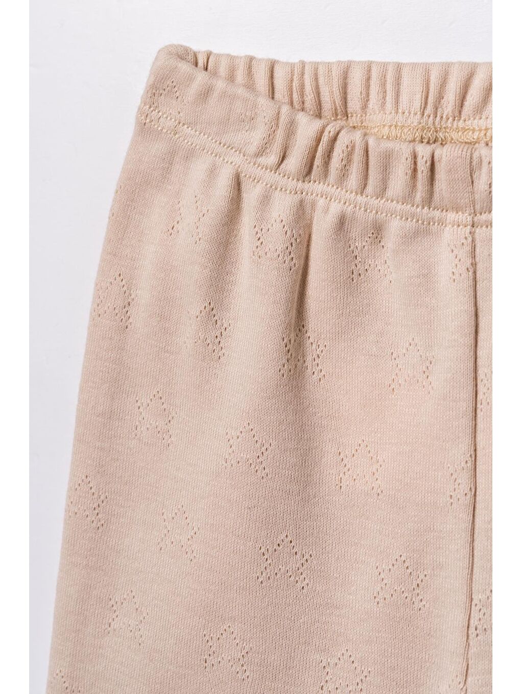 Bej Bebek Alt Üst Takım  %100 Organik Pamuk , Bebek - Yenidoğan-CSYR4529-4