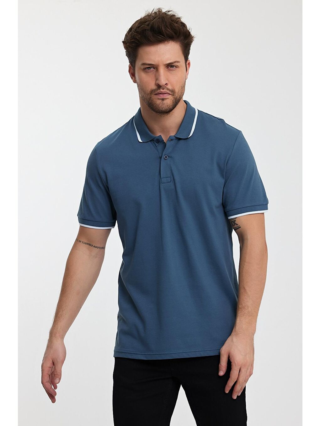 Rodi Petrol Erkek Polo Yaka T-shirt