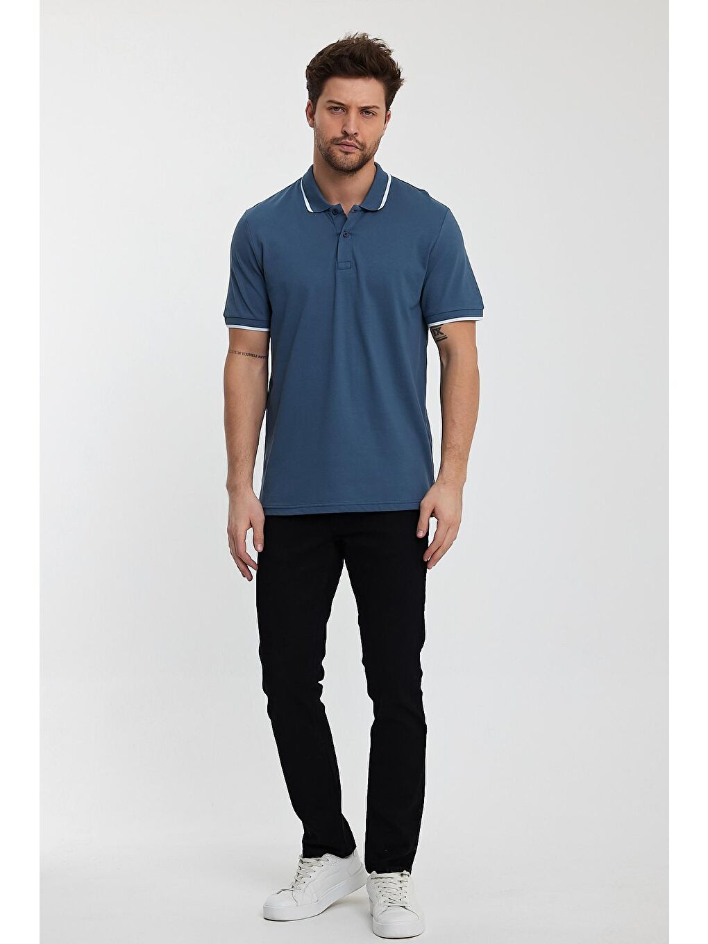 Rodi Petrol Erkek Polo Yaka T-shirt - 1