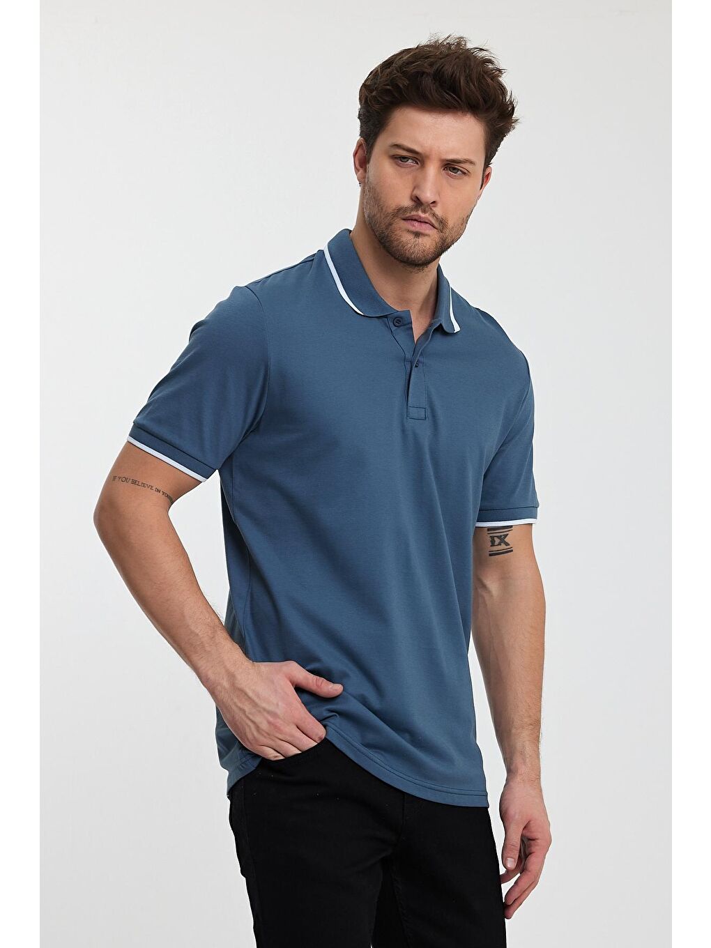 Rodi Petrol Erkek Polo Yaka T-shirt - 2