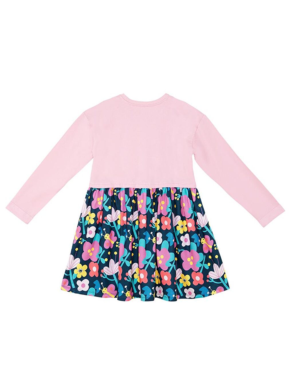 Denokids Pembe Unique Kız Çocuk Elbise - 3