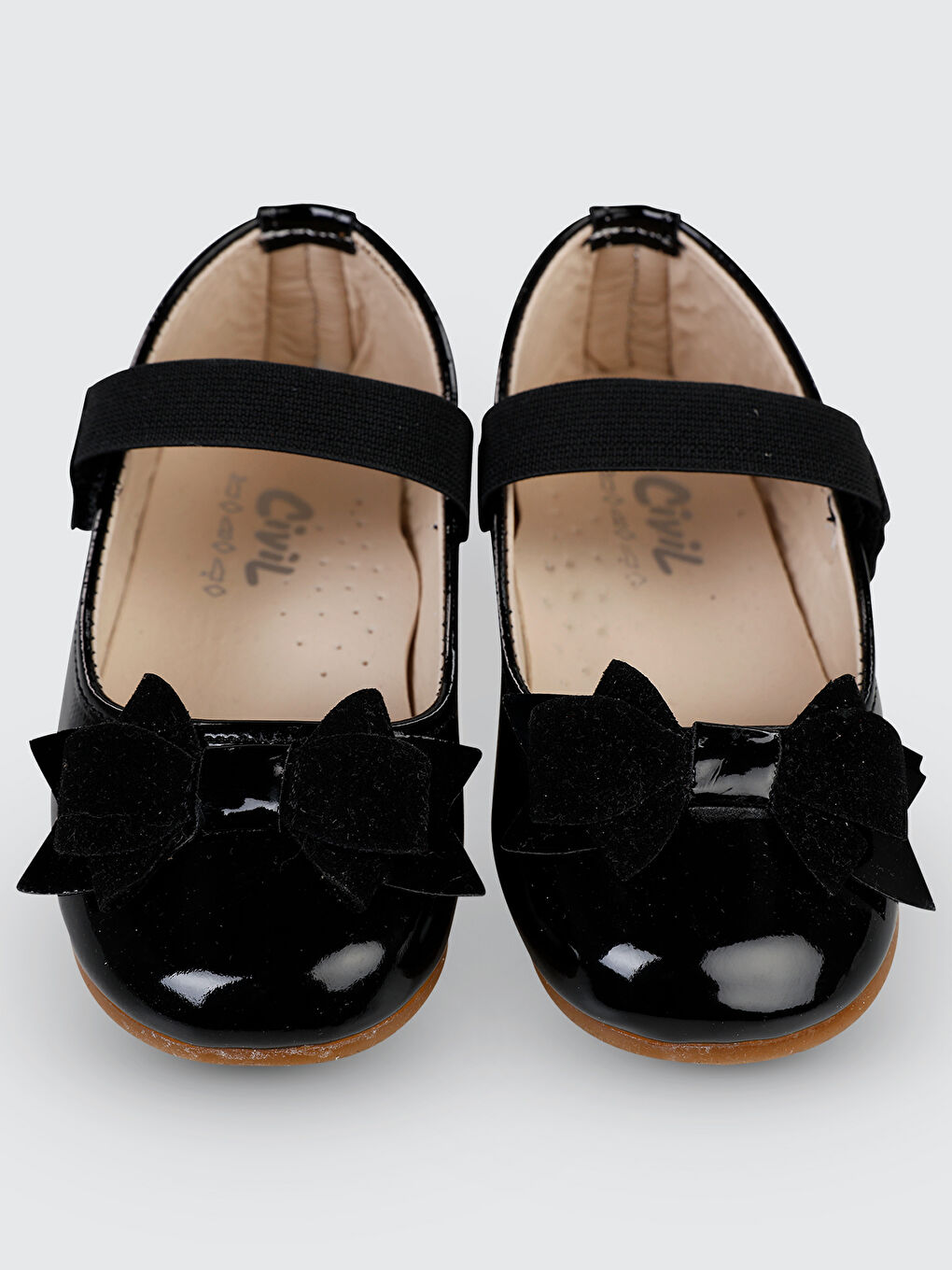 Girls Kız Çocuk Babet 21-25 Numara Siyah-1