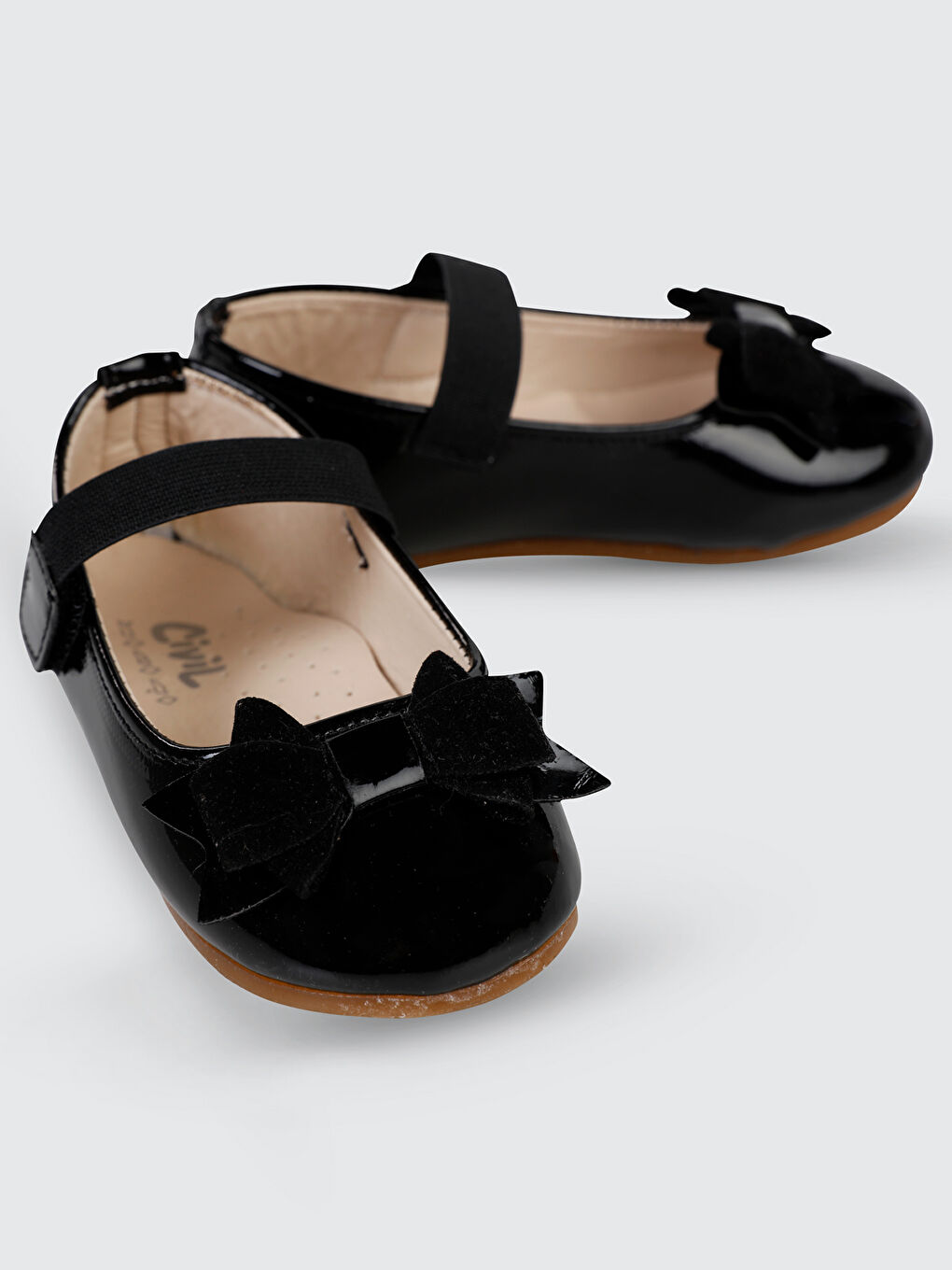 Girls Kız Çocuk Babet 21-25 Numara Siyah-2