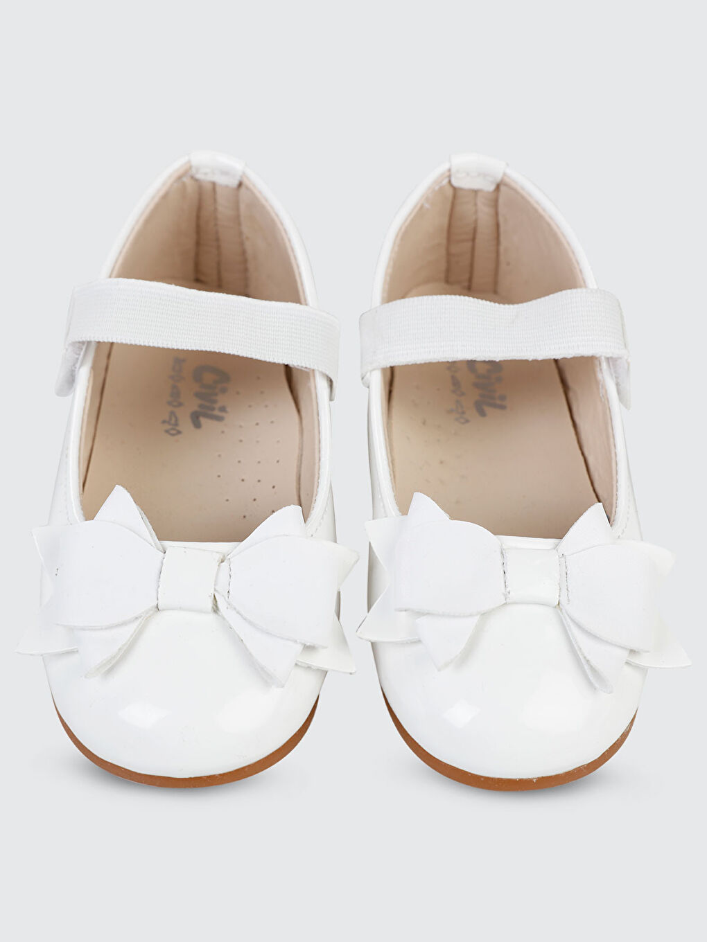 Girls Kız Çocuk Babet 26-30 Numara Beyaz-1