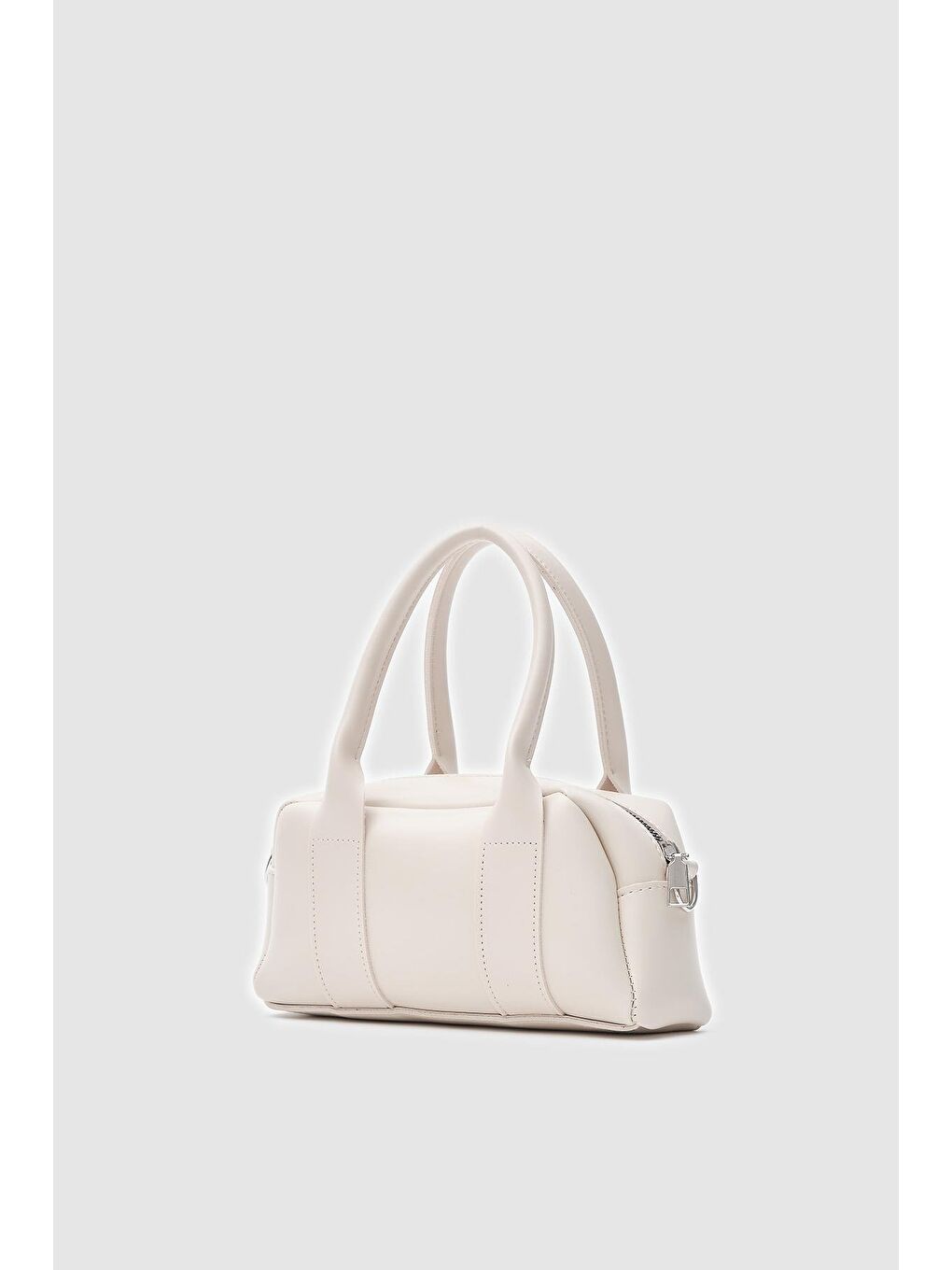 Ekru Arte El Ve Çapraz Çanta Krem-1