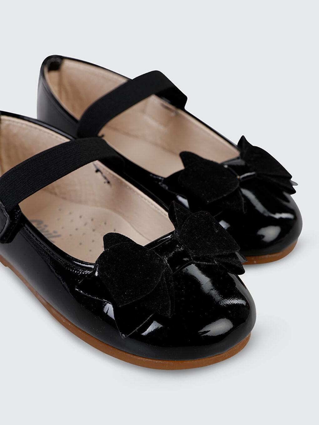 Girls Kız Çocuk Babet 31-35 Numara Siyah-3