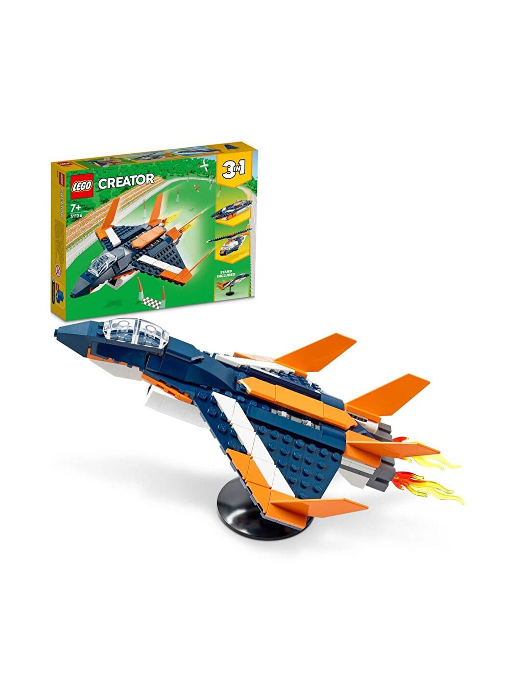 Lego Karışık Creator 3’ü 1 Arada Süpersonik Jet 31126 - 3