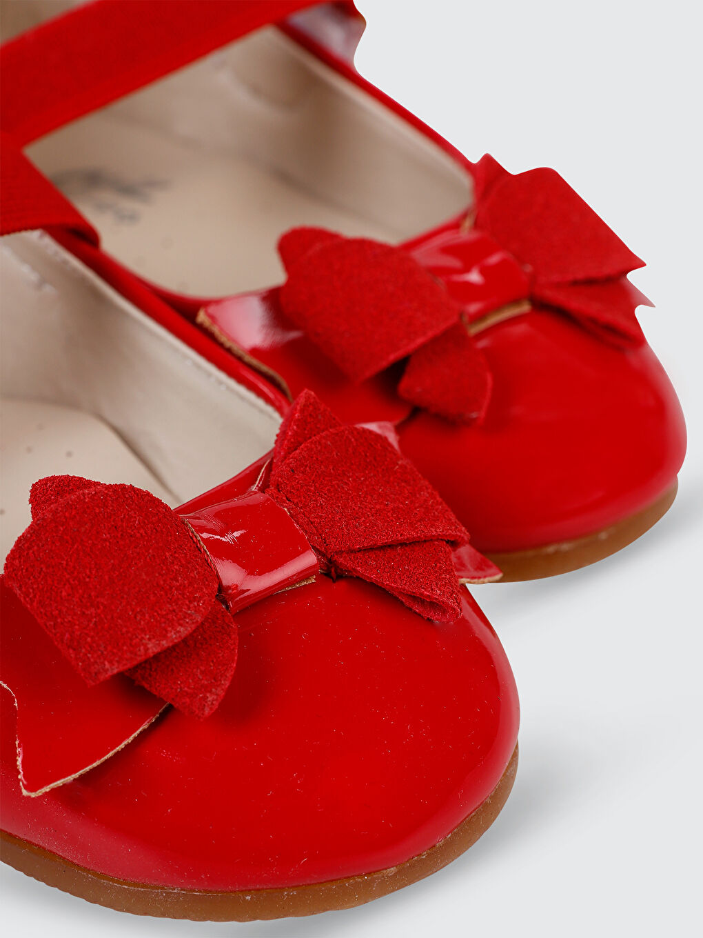 Girls Kız Çocuk Babet 21-25 Numara Kırmızı-4