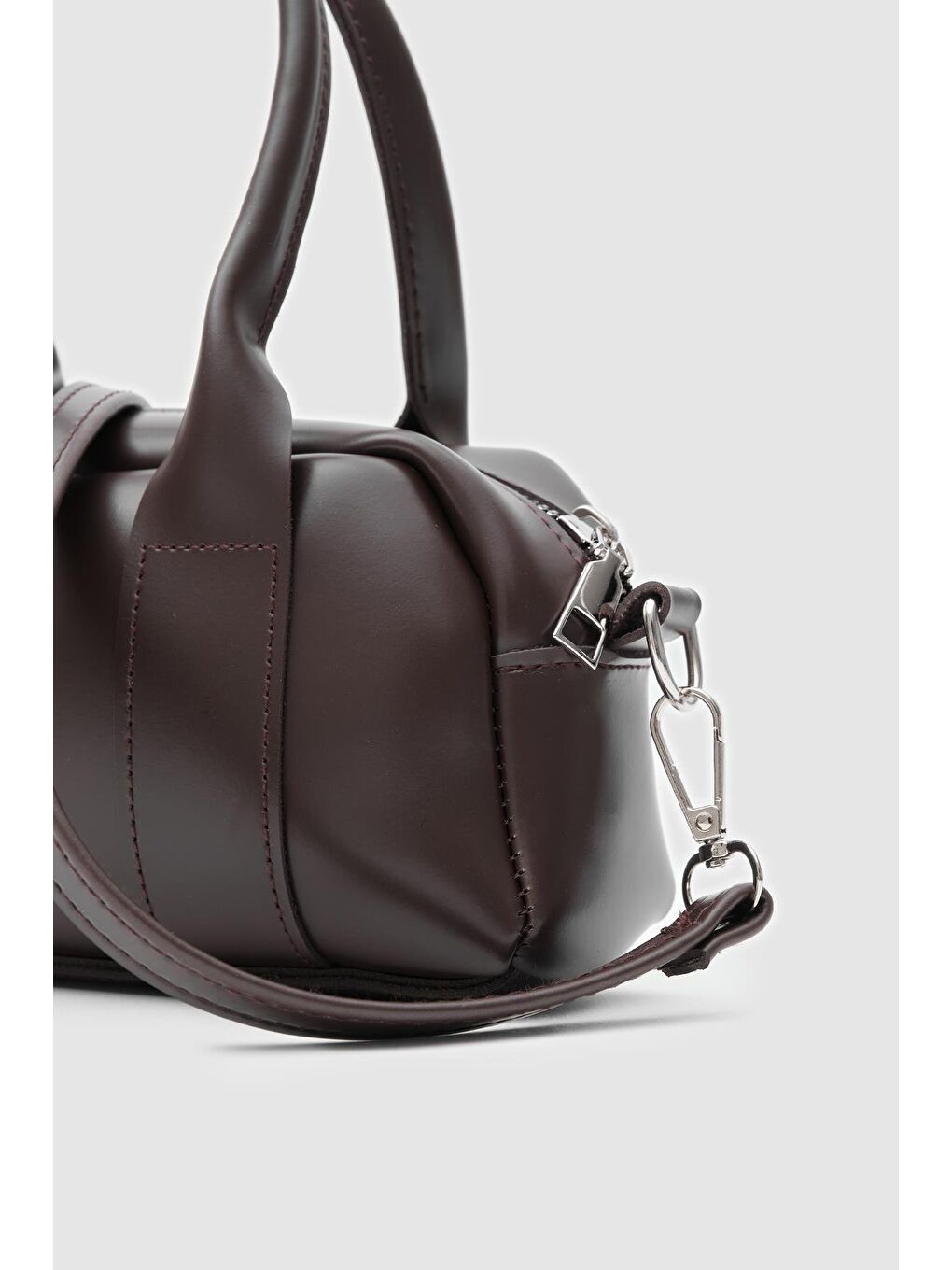 Kahverengi Arte El Ve Çapraz Çanta Acı Kahve-3