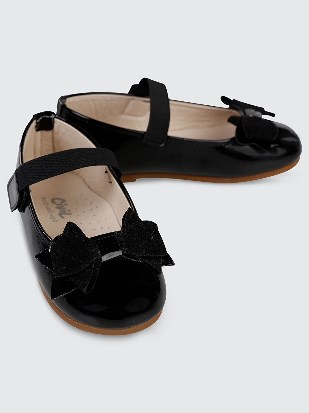 Girls Kız Çocuk Babet 26-30 Numara Siyah-3