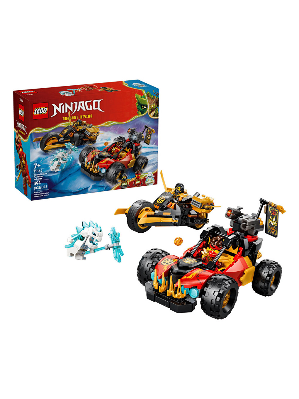 Nınjago Kai Ve Cole’un Birleşen Araçları 71864