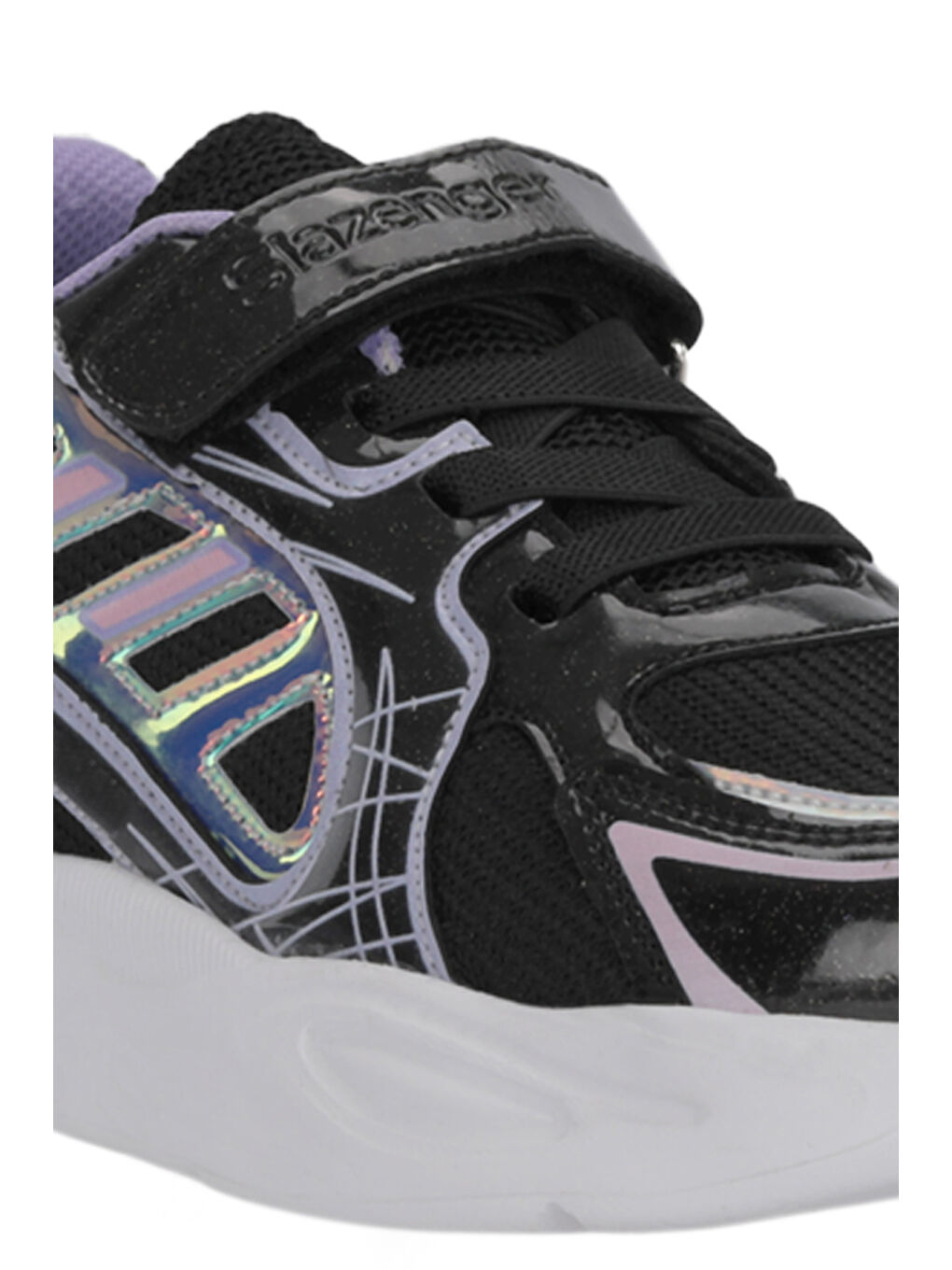 KELSY Kız Çocuk  Siyah / Mor Günlük Spor Ayakkabısı-3