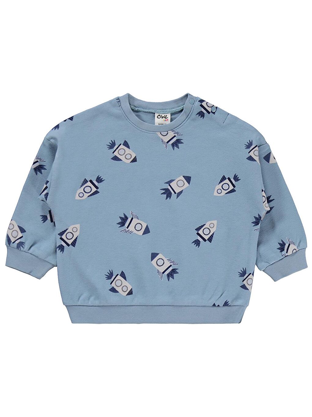 Baby Roket Empirme 6-18 Ay Takım - Mavi 12-18 Ay-2