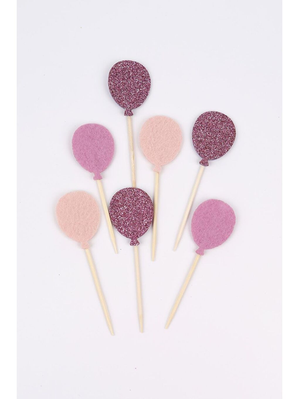 Lila Happy Birthday Balon Pasta Süsü-1