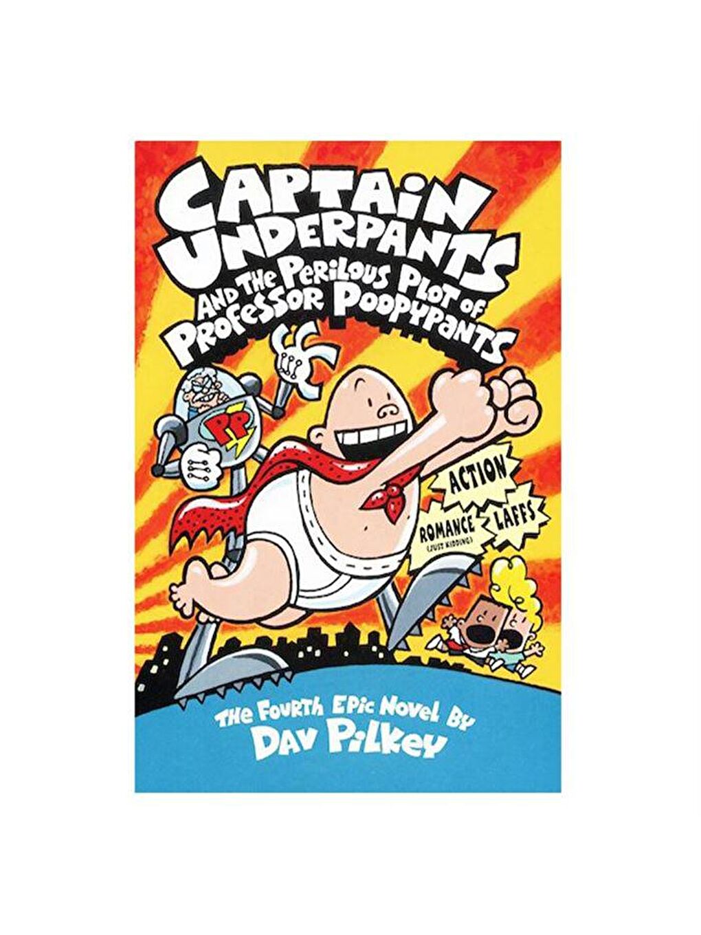 Scholastic Karışık Captain Underpants and The Perilous Plot of Professor Poopypants