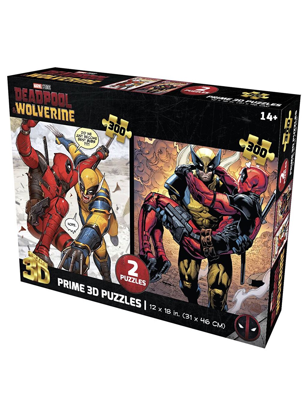 Marvel Deadpool İkili Puzzle 300 Parça 10272
