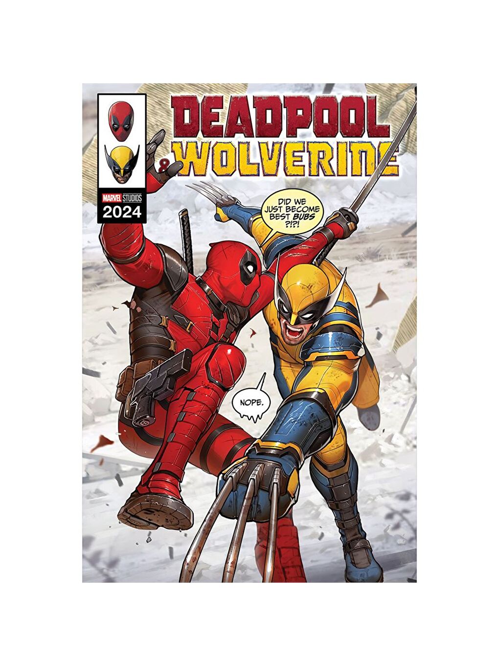 Marvel Deadpool İkili Puzzle 300 Parça 10272-2