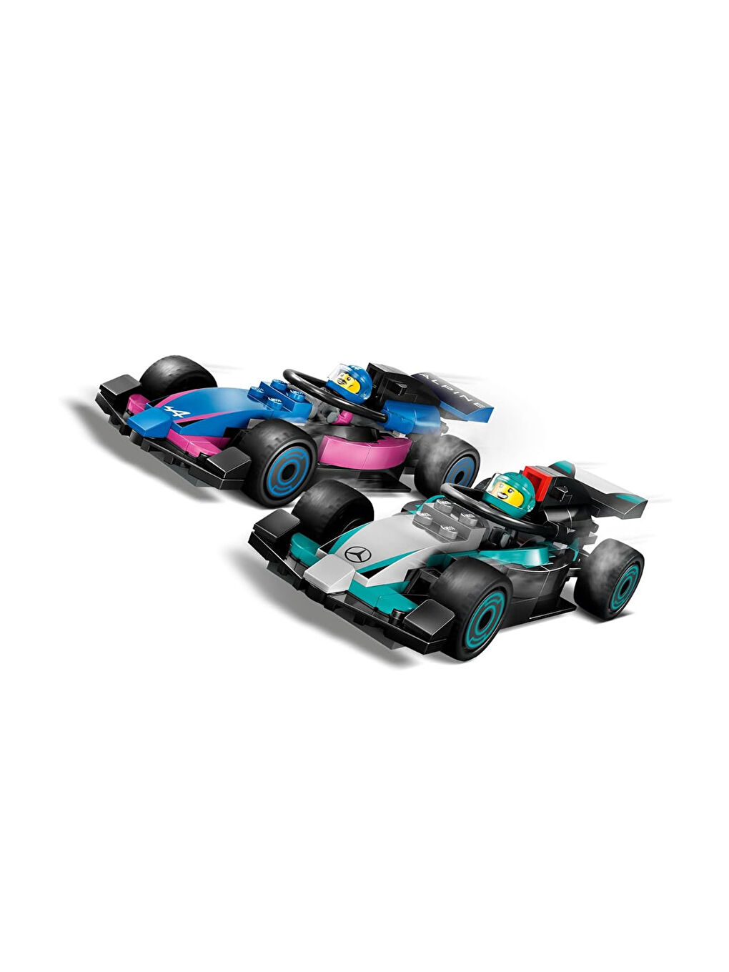 Lego City F1 Garajı ve Mercedes-AMG ve Alpine 60444 - 4
