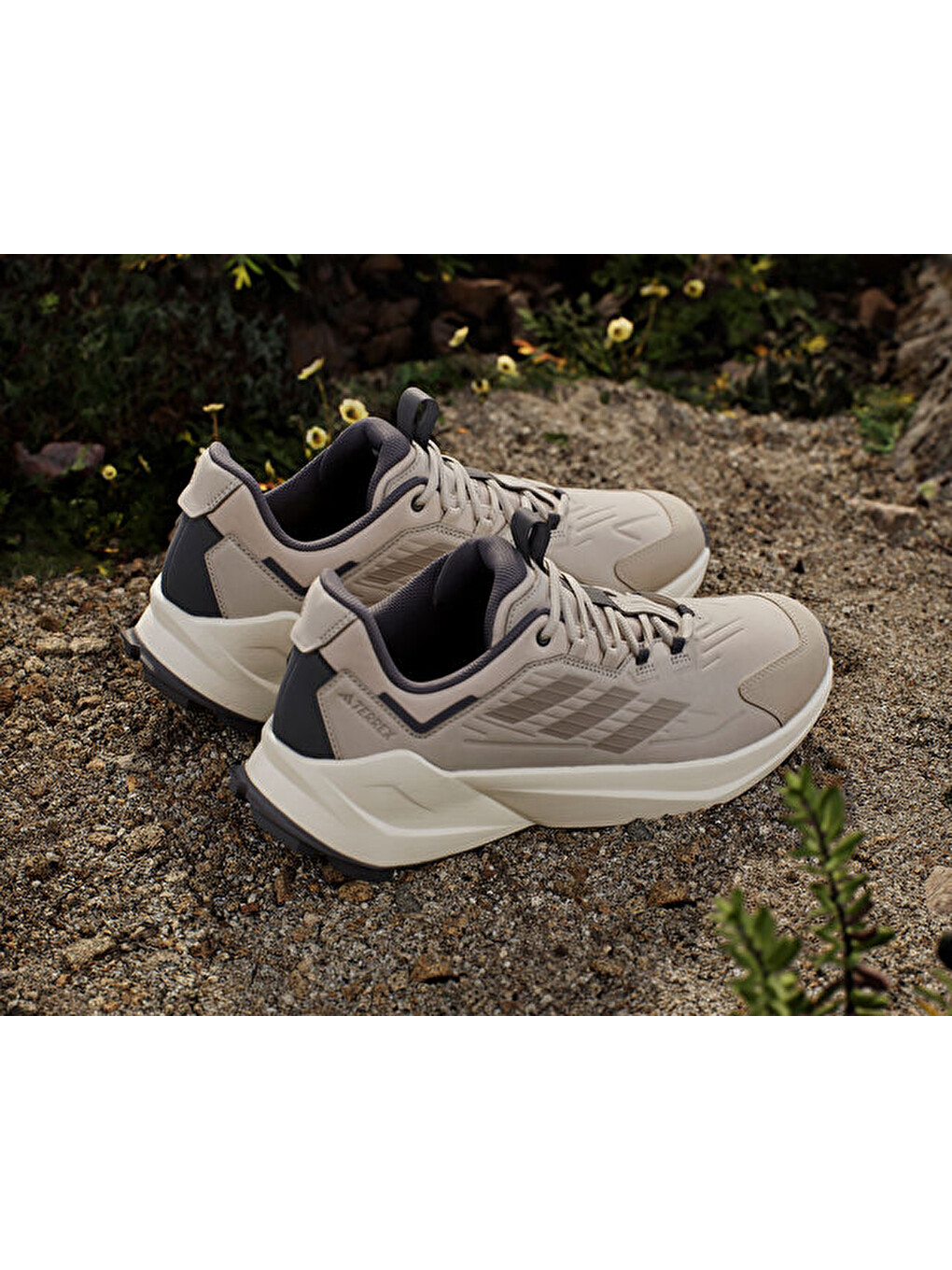 Ekru Terrex Trailmaker 2 Lea Erkek Outdoor Ayakkabısı If6543 Krem-3