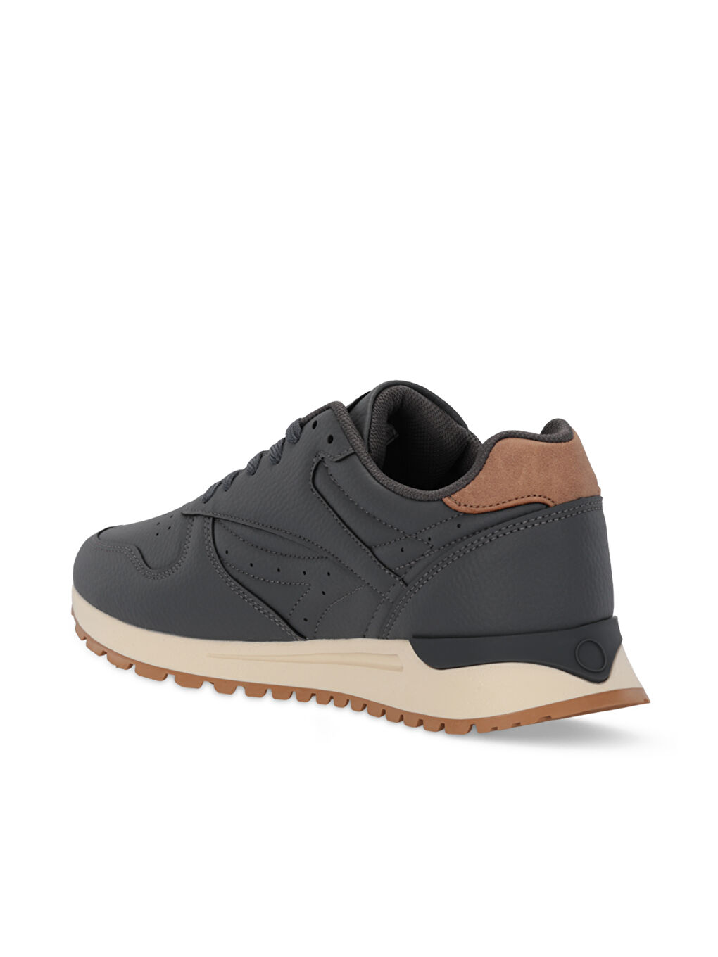 OPENROAD INT Erkek Koyu Gri Günlük Spor Ayakkabısı-2