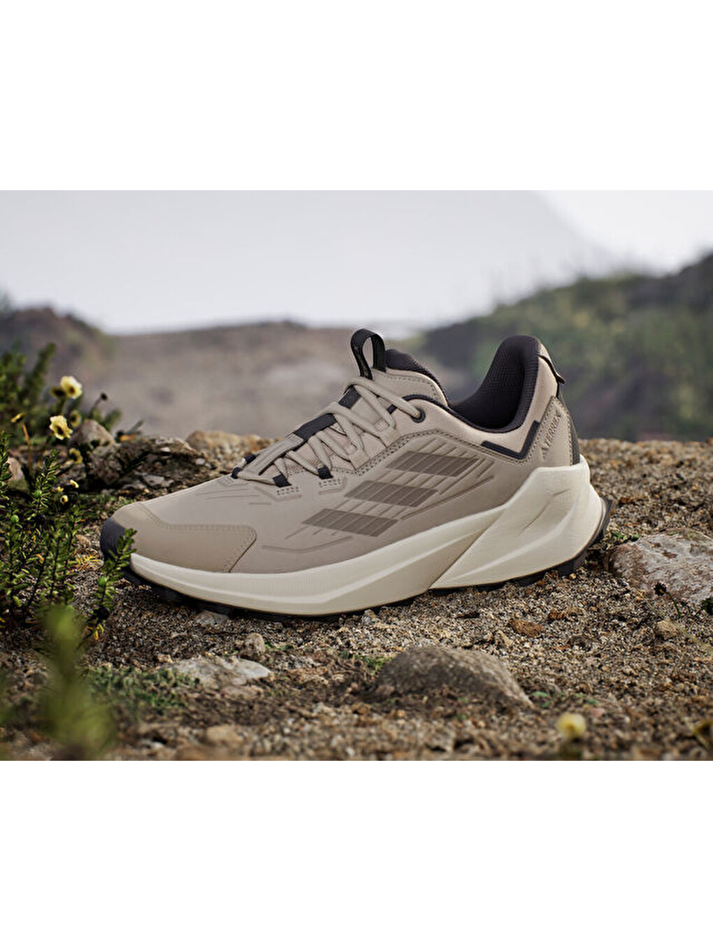 Ekru Terrex Trailmaker 2 Lea Erkek Outdoor Ayakkabısı If6543 Krem-4
