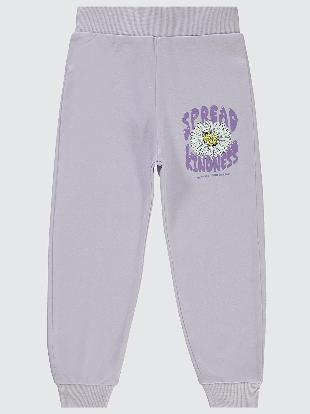 Mor Girls Kız Çocuk Eşofman Altı 2-5 Yaş Nazik Lavanta