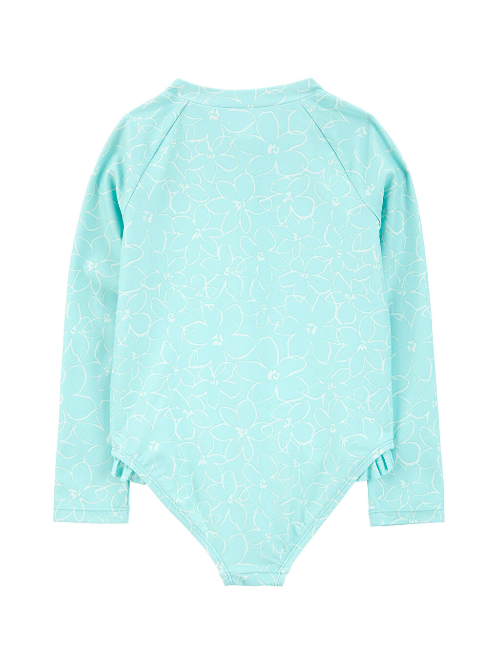 Karışık Küçük Kız Çocuk Güneş Koruyucu Mayo-1