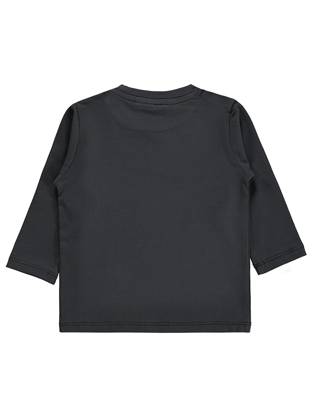 Antrasit Baby Bunny Baskılı 6-18 Ay Sweatshirt - Gri-1