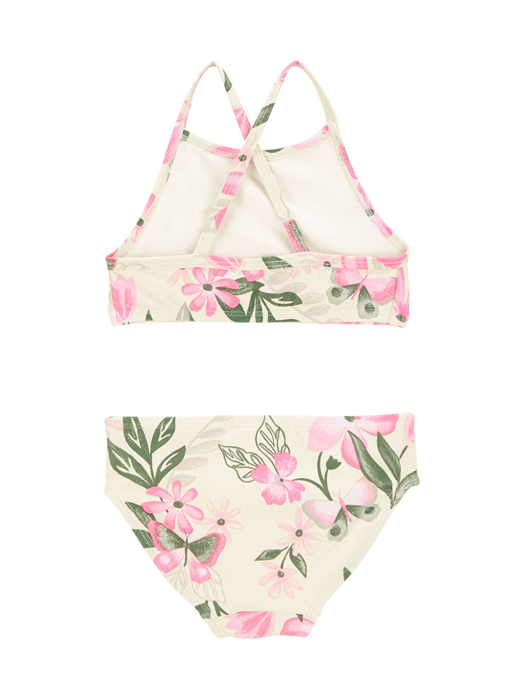 Karışık Kız Bebek Güneş Koruyucu Mayo Set-1