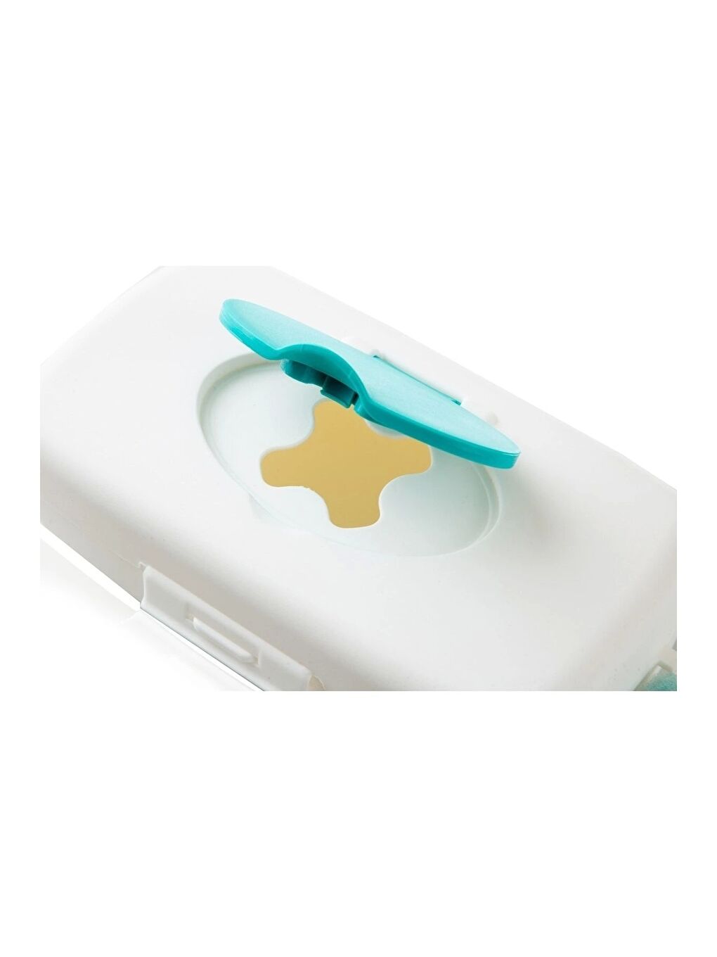 Islak Mendil Kutusu Turkuaz / Beyaz-2