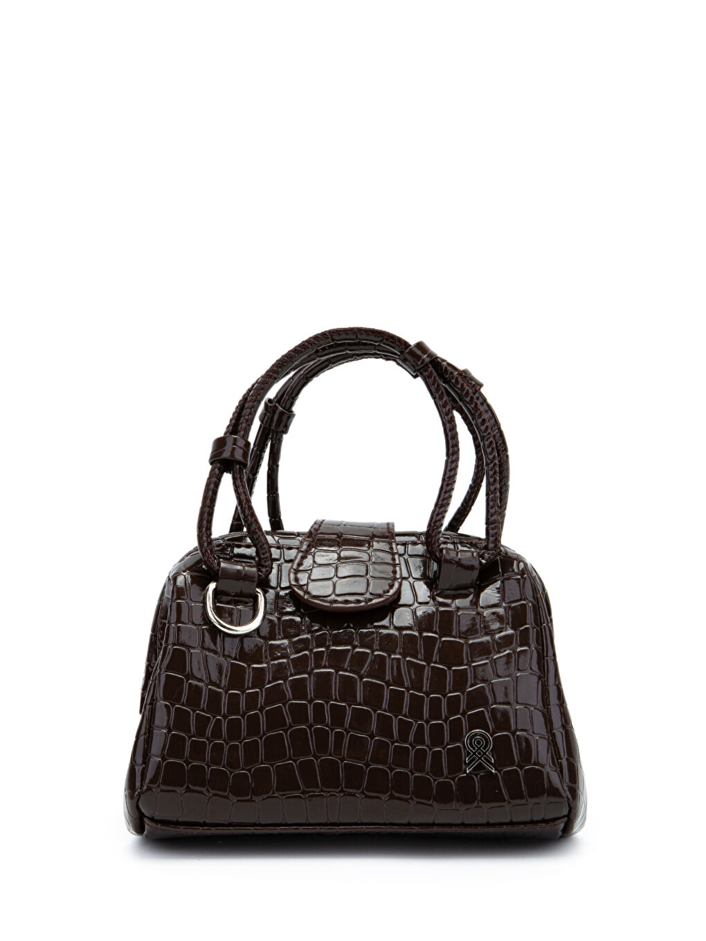 Mini Cluth Tokyo Kadın El Ve Çapraz Çanta Kahverengi