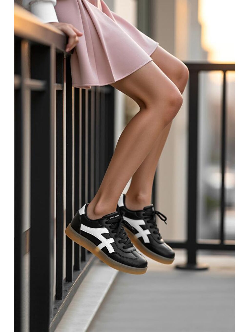 Siyah DS Ruby Sneaker Günlük Spor Ayakkabı 2025 Kadın-1