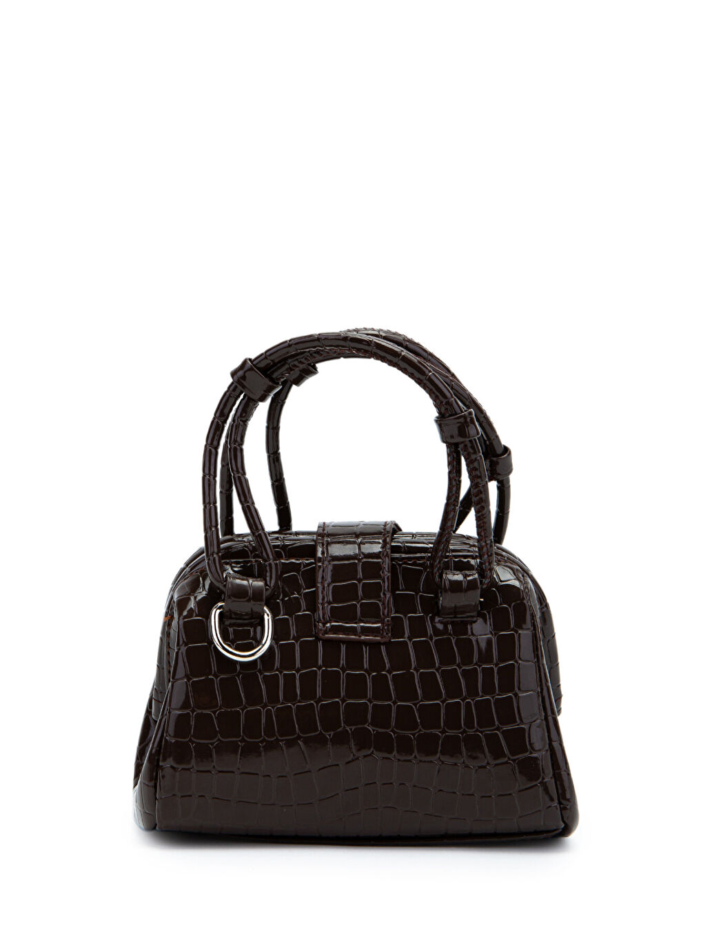 Mini Cluth Tokyo Kadın El Ve Çapraz Çanta Kahverengi-2