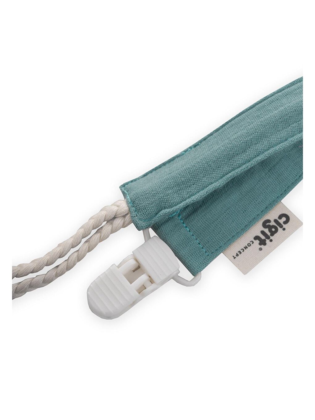 Bebek Pamuk Emzik Tutmacı 23 Cm Çağla Yeşili-1