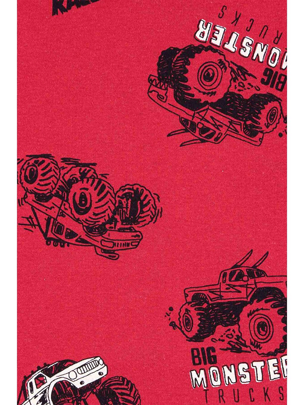 Karışık Erkek Çocuk Pijama Set 4'lü Paket-2