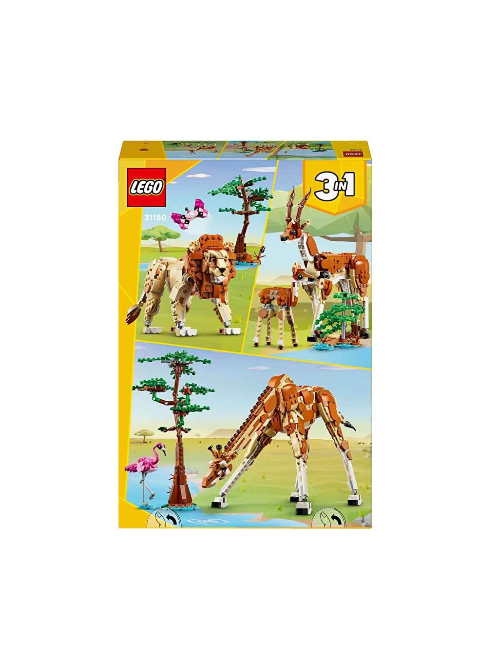 Lego Karışık Creator Vahşi Safari Hayvanları 31150 - 4