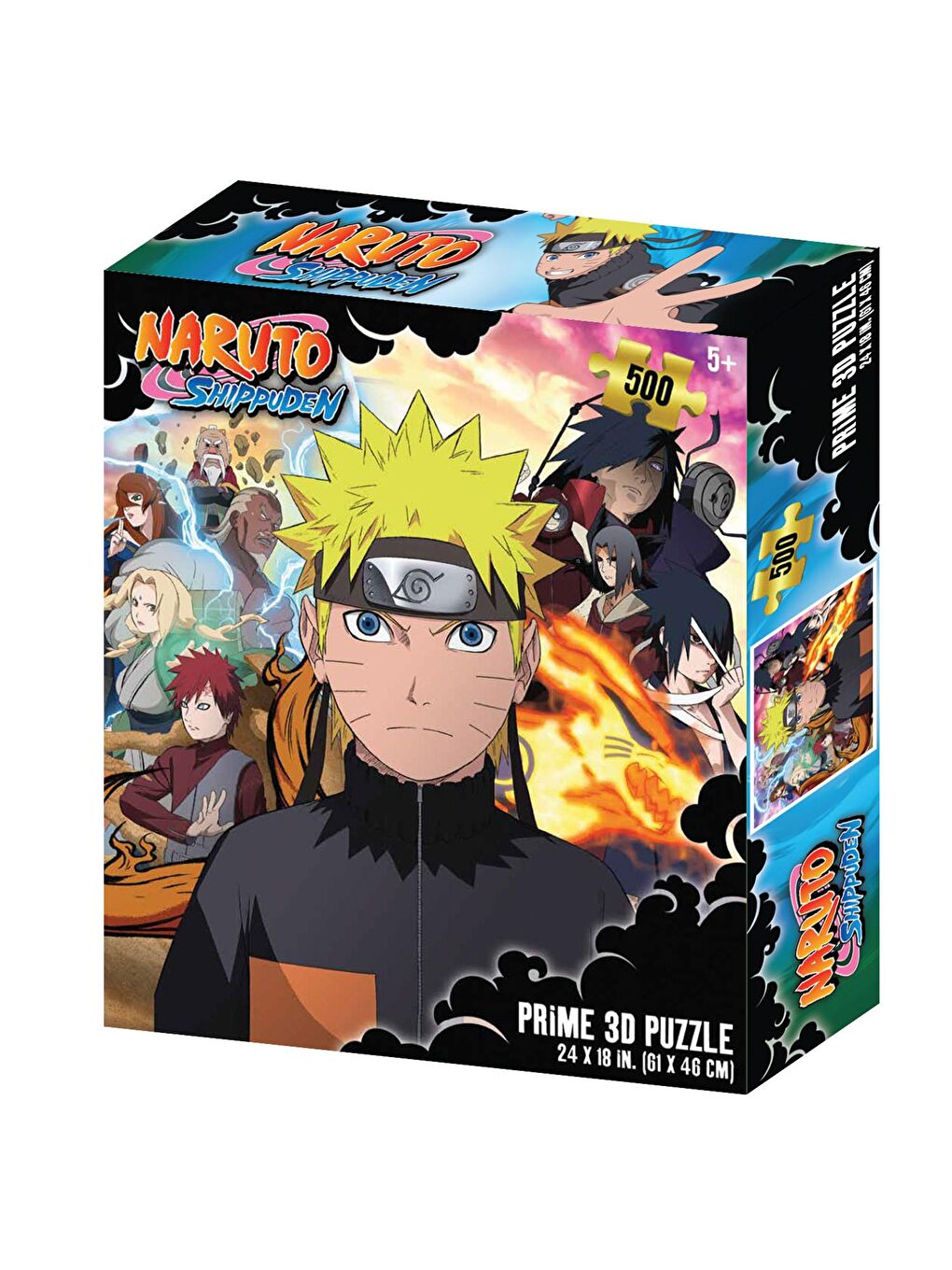 Prime 3D Renksiz Naruto Shippuden 500 Parça Yetişkin Puzzle 32691