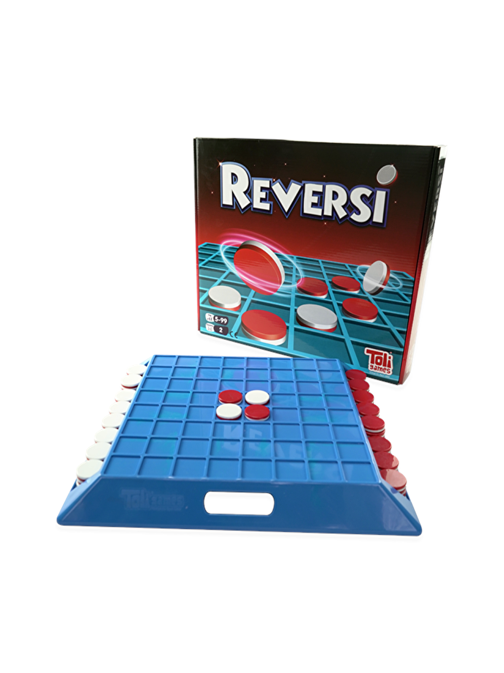 Toli Games Karışık Reversi PLUS Pul Zeka Oyunu