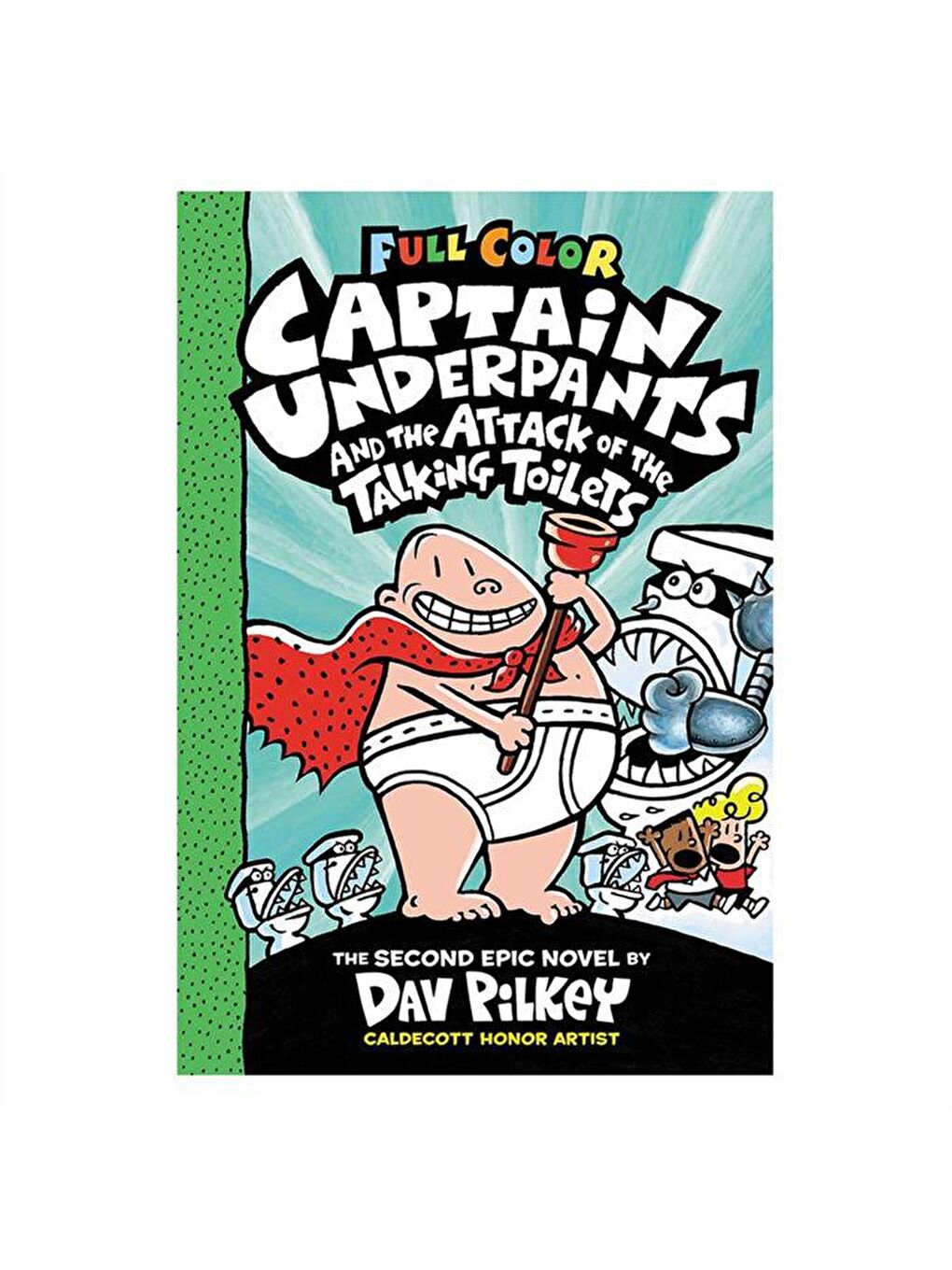 Scholastic Karışık Captain Underpants and The Attack of The Talking Toilets (#2) (Color Edition)