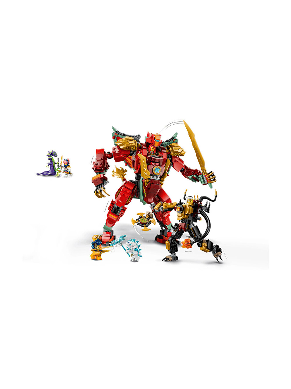 Nınjago Wyldfyre'ın Dönüşen Ejderha Robotu 71868-9