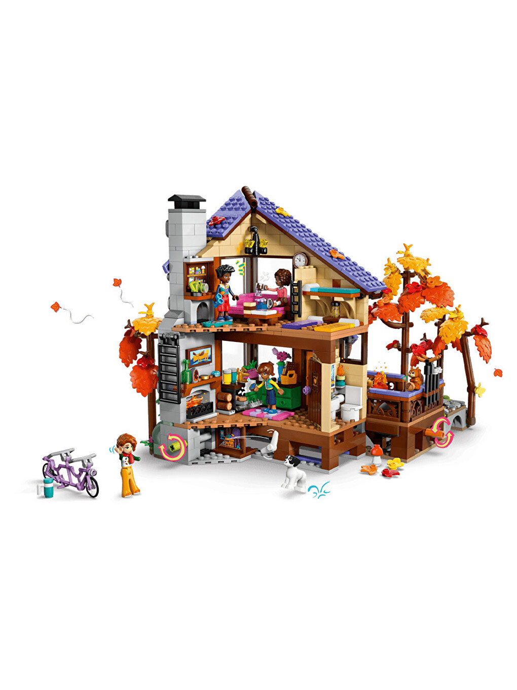 Friends Şirin Sonbahar Orman Kulübesi 42705-7