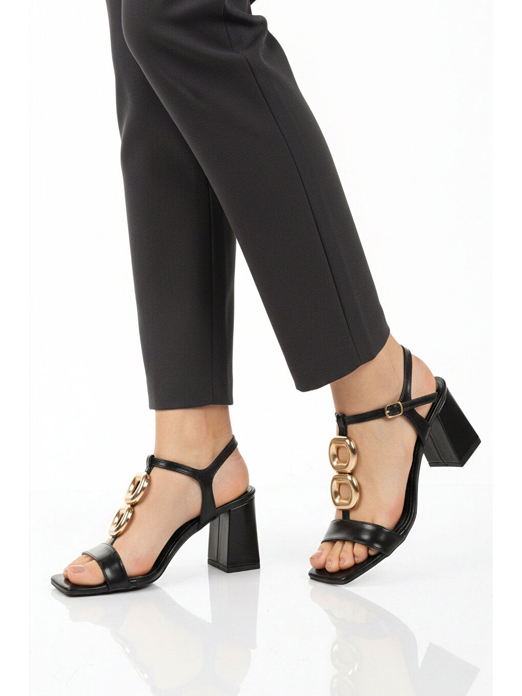 Siyah Özel ve Davet Kadın Topuklu Ayakkabı 670635 Z-1